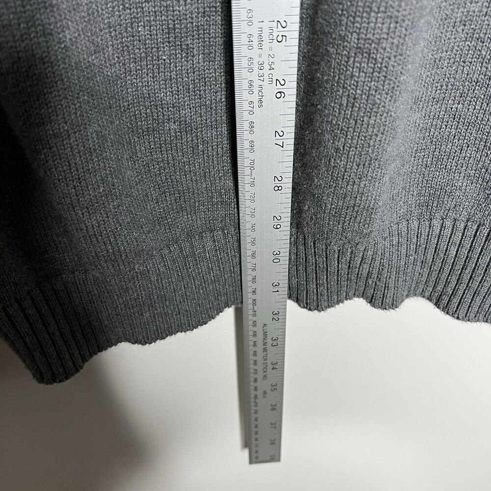 Rodd &‎ Gunn Sweater Mens Small Gray Cotton Knit Quarter Zip Pullover Casual - Picture 6 of 15